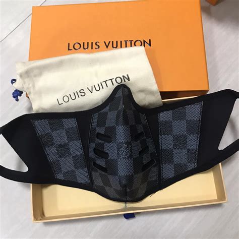 louis vuitton clear face mask